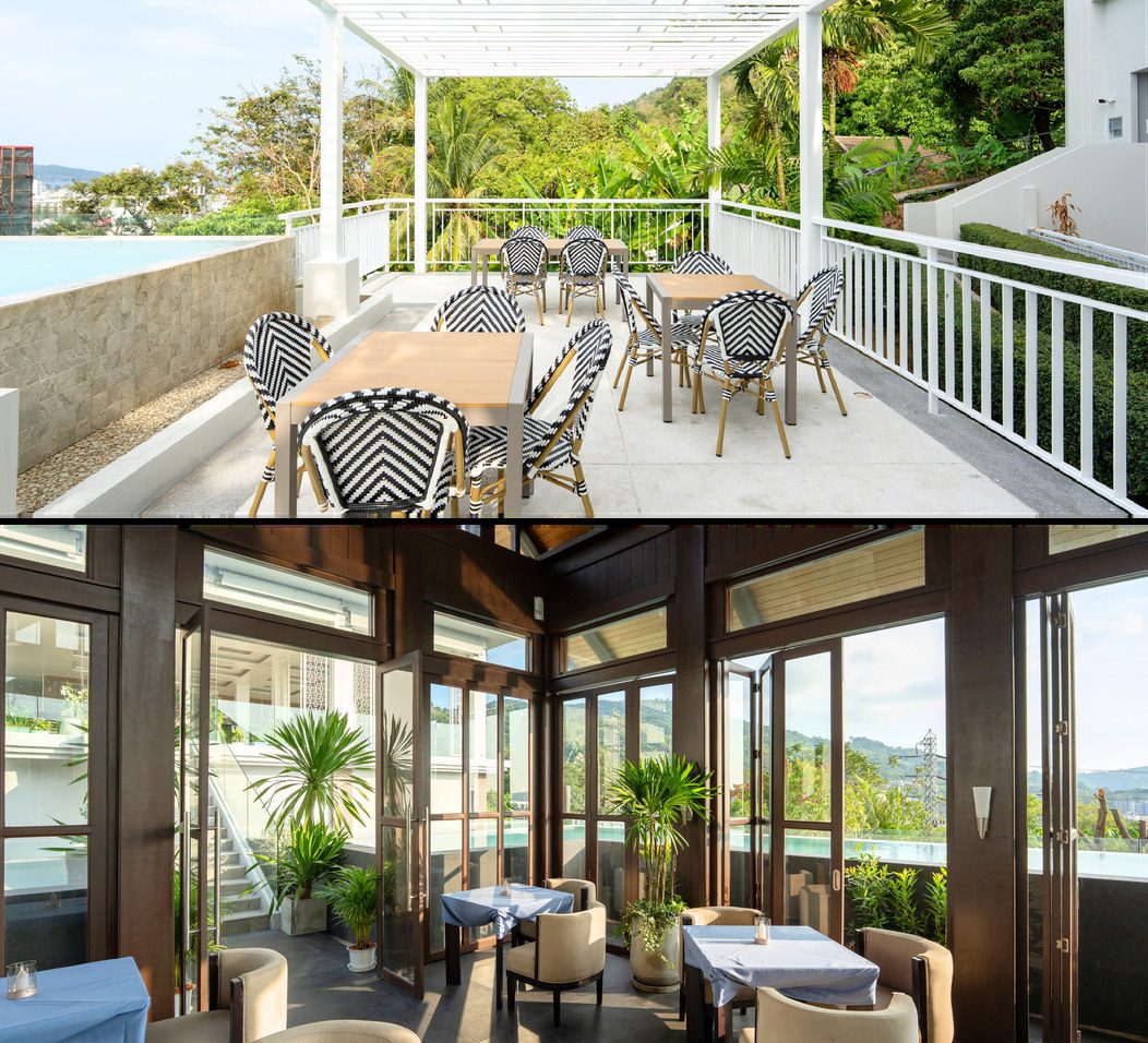 Horizon Suite 45 Plus interior at SEAVALE Residences Patong